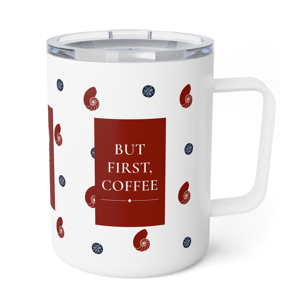 But First, Coffee Seaside Insulated Mug