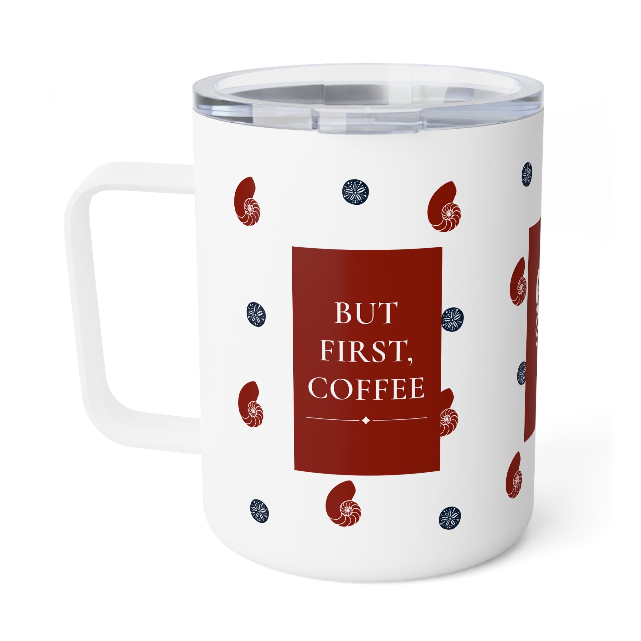 But First, Coffee Seaside Insulated Mug
