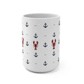 Seaside Anchor & Lobster Mug
