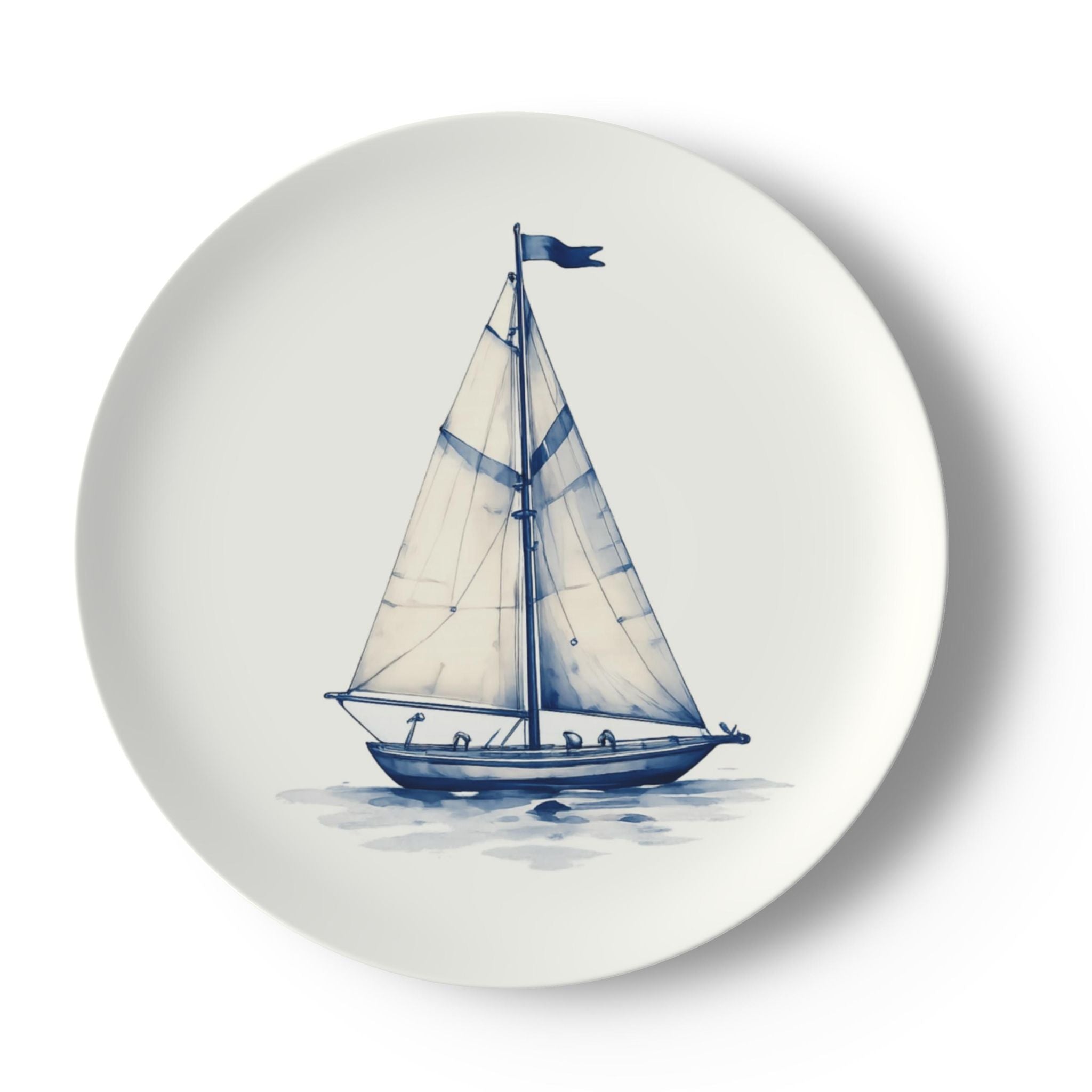 Harbor Sail Decorative Bone China | Seaside Collection