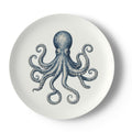 Blue Octopus Decorative Bone China Plate | Heirloom Collection
