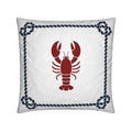 Seaside Lobster Rope Pillow