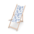 Heirloom Blue Coral Deckchair