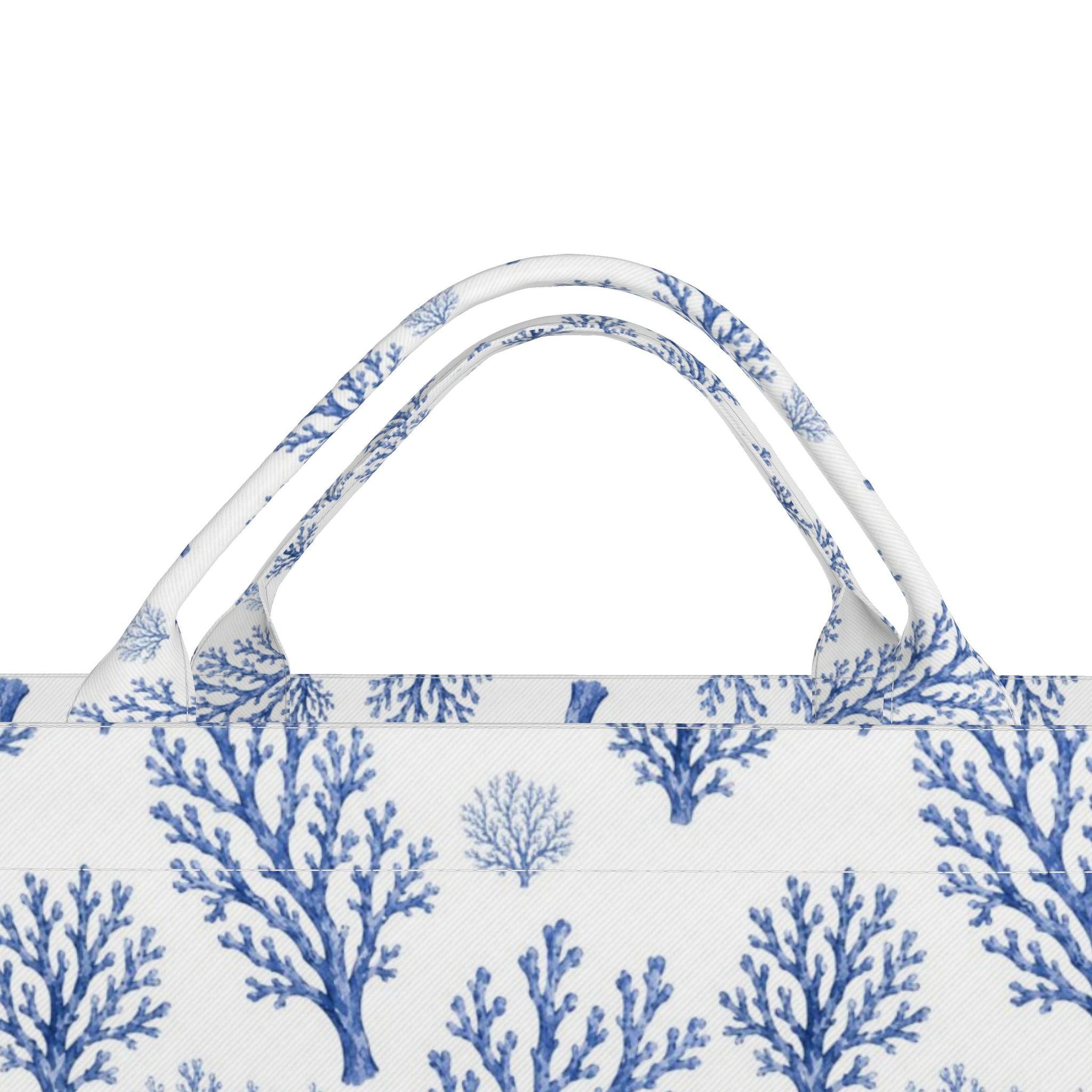 Heirloom Blue Coral Carryall