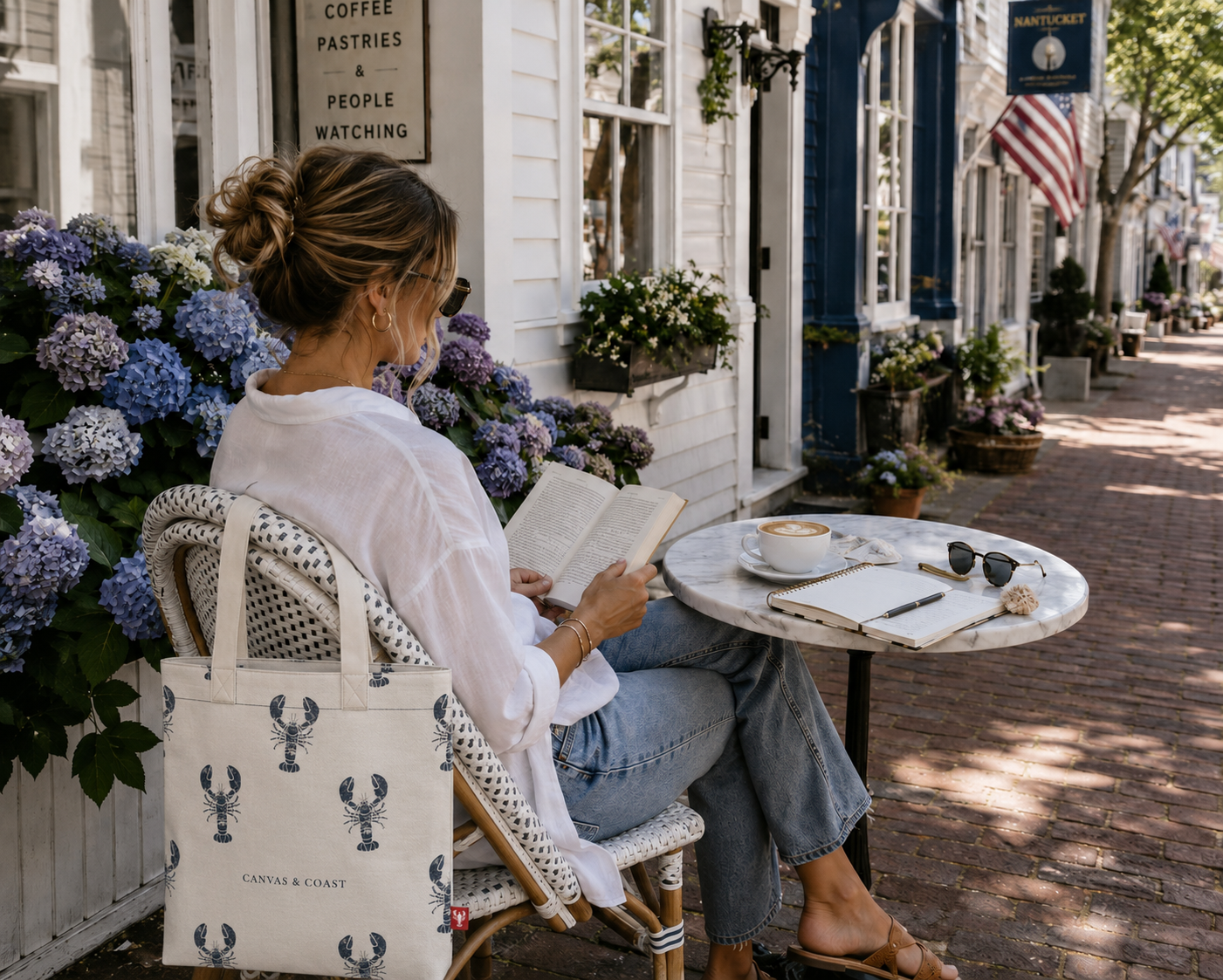 Nantucket Seaside Lobster Tote