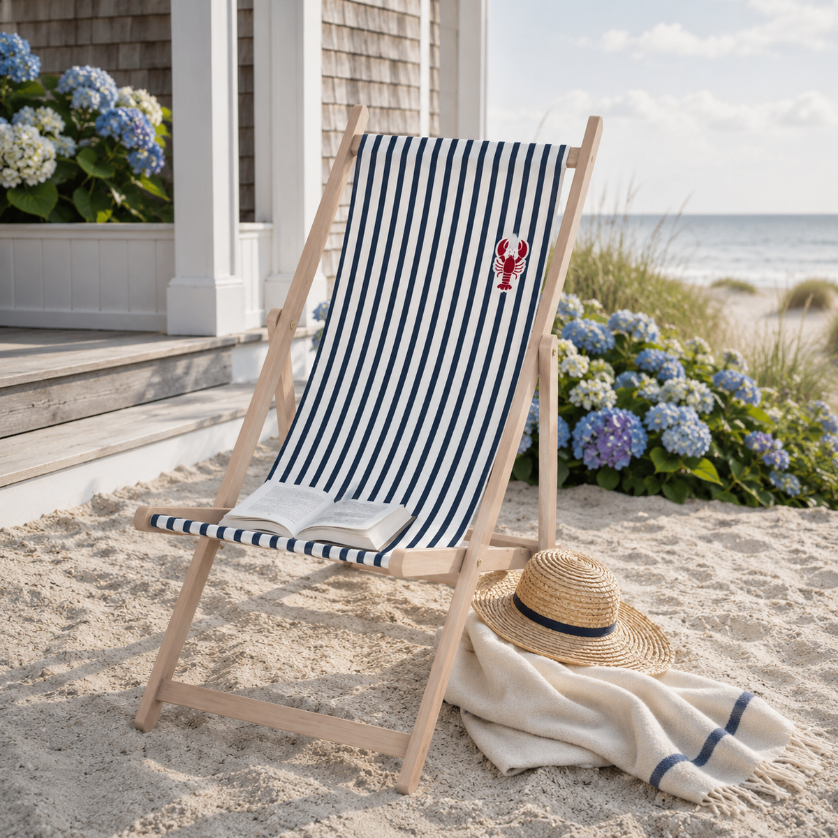 Seaside Stripe Deckchair