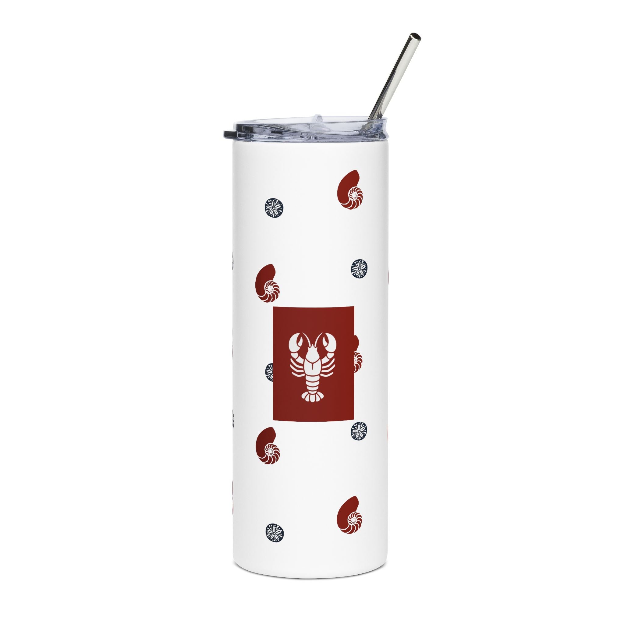 Seaside Nautilus & Lobster Tumbler
