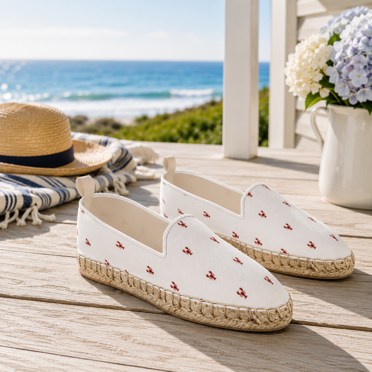 Seaside Lobster Espadrilles | Men’s