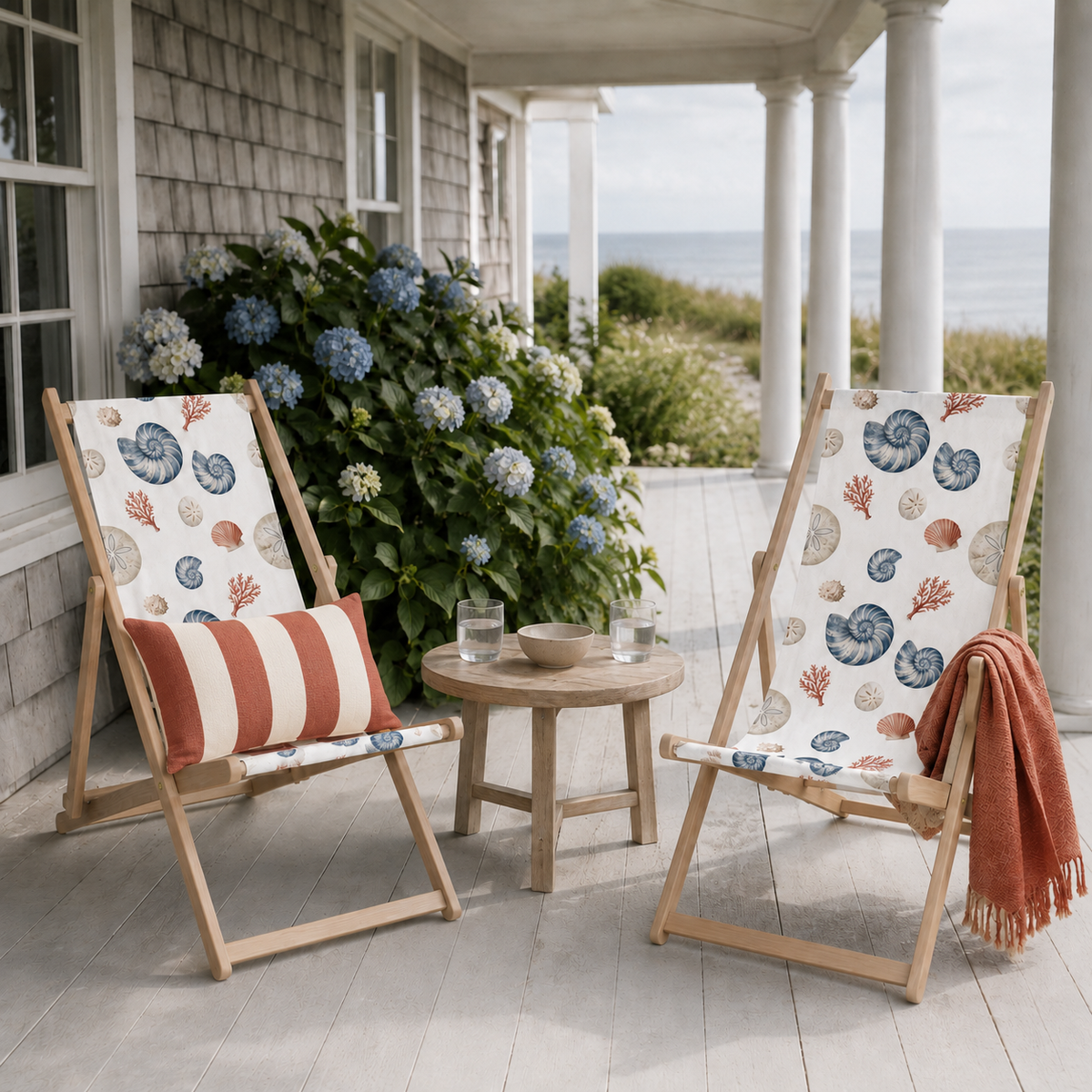 Heirloom Nautilus Deck Chair
