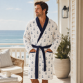 Seaside Anchor Robe